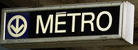 Metro Sign 2